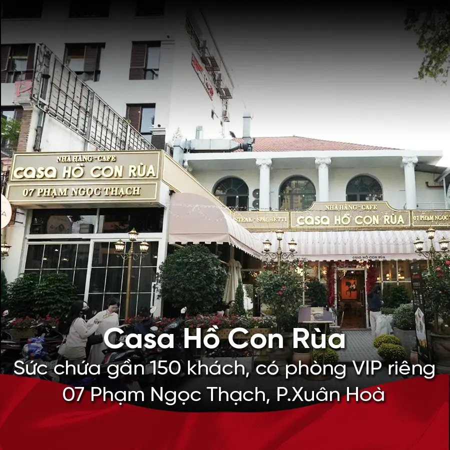 Casa hồ con rùa Phạm Ngọc Thạch