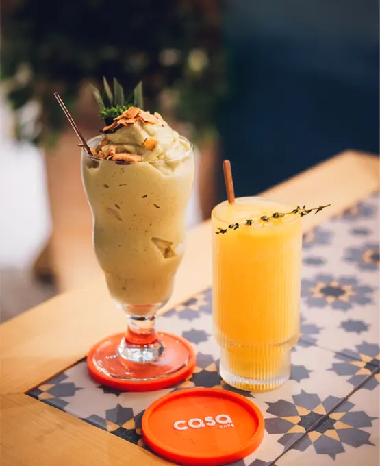 Cafe casa Menu