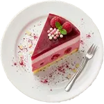 Raspberry Yogurt Mousse