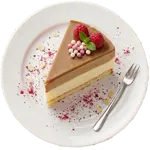Bánh Bavaroise vị cafe