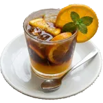 Cafe ủ lạnh cam