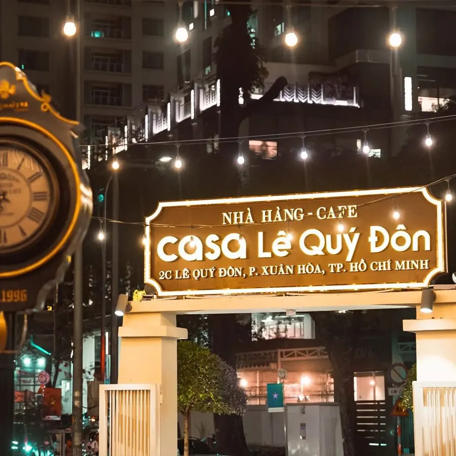 Nhà hàng cafe casa Lê Quý Đôn