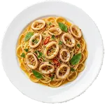 Mì ý mực vòng