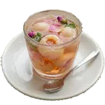 Trà vải hoa hồng